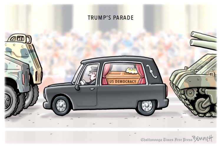 Clay Bennett by Clay Bennett on Sat, 14 Jun 2025