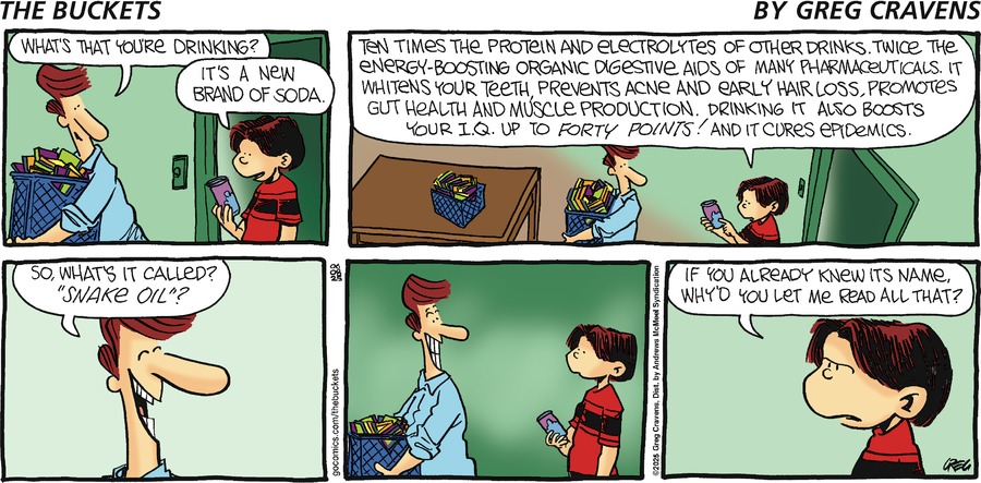 The Buckets by Greg Cravens  on Sun, 08 Jun 2025