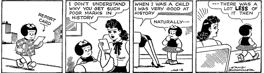Nancy Classics by Ernie Bushmiller on Wed, 09 Apr 2025