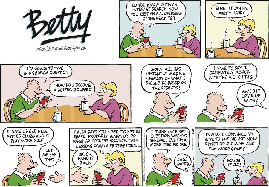 Betty by Gary Delainey and Gerry Rasmussen on Sun, 25 May 2025
