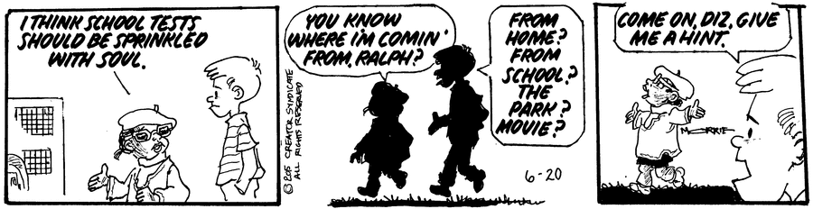 Wee Pals by Morrie Turner on Fri, 20 Jun 2025