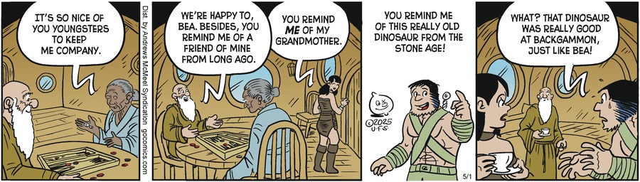 Alley Oop by Jonathan Lemon and Joey Alison Sayers on Thu, 01 May 2025