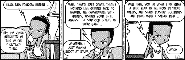 The Boondocks by Aaron McGruder on Mon, 21 Apr 2025