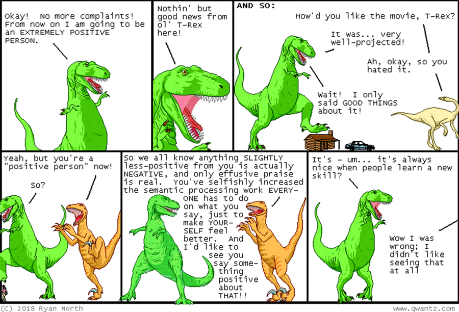 Dinosaur Comics by Ryan North on Fri, 09 May 2025