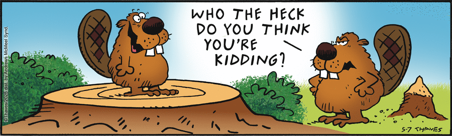 Frank and Ernest by Thaves  on Wed, 07 May 2025