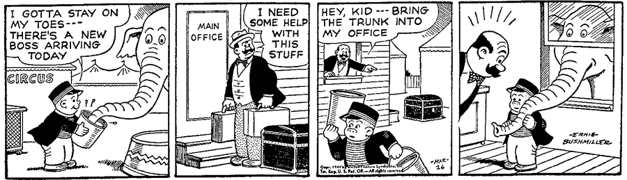Nancy Classics by Ernie Bushmiller on Tue, 22 Apr 2025