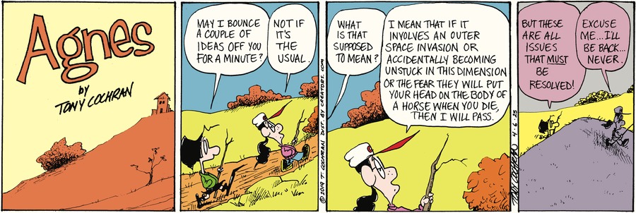 Agnes by Tony Cochran on Sun, 06 Apr 2025