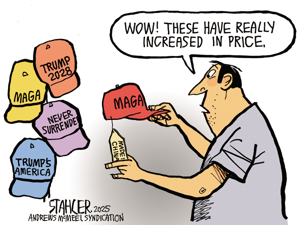 Jeff Stahler by Jeff Stahler on Sun, 13 Apr 2025