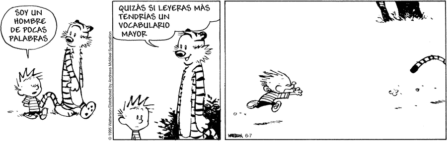 Calvin and Hobbes en Español by Bill Watterson on Sat, 07 Jun 2025