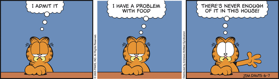 Garfield by Jim Davis on Sat, 07 Jun 2025