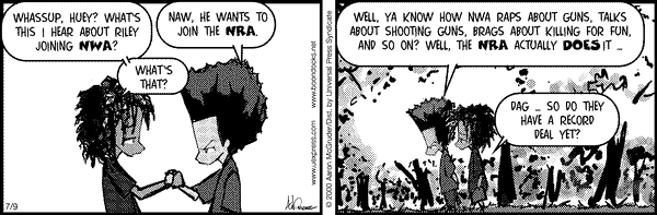 The Boondocks by Aaron McGruder on Tue, 22 Apr 2025