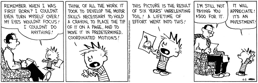 Calvin and Hobbes by Bill Watterson on Tue, 08 Apr 2025