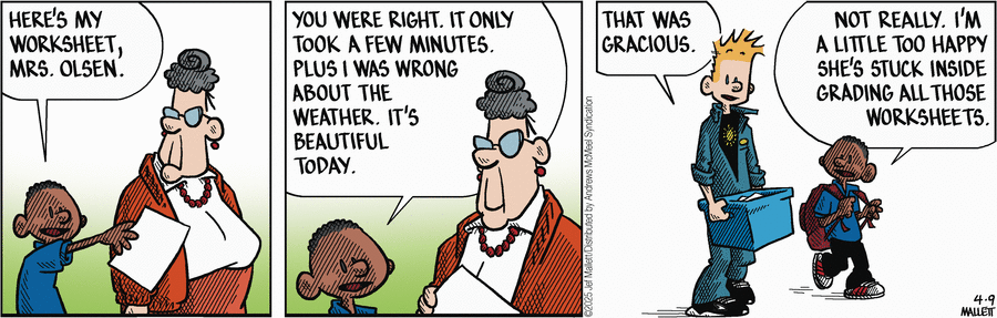 Frazz by Jef Mallett on Wed, 09 Apr 2025