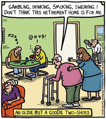 The Argyle Sweater by Scott Hilburn on Thu, 03 Apr 2025