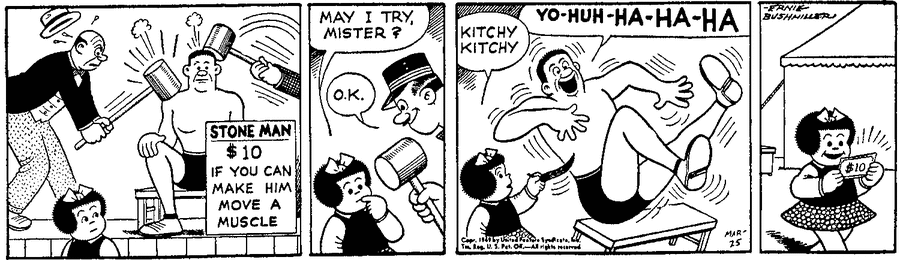 Nancy Classics by Ernie Bushmiller on Mon, 21 Apr 2025