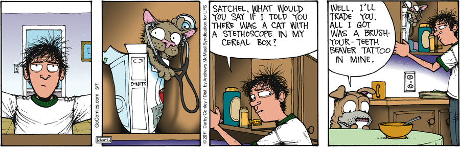 Get Fuzzy by Darby Conley on Wed, 07 May 2025