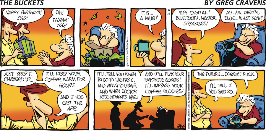 The Buckets by Greg Cravens  on Sun, 25 May 2025