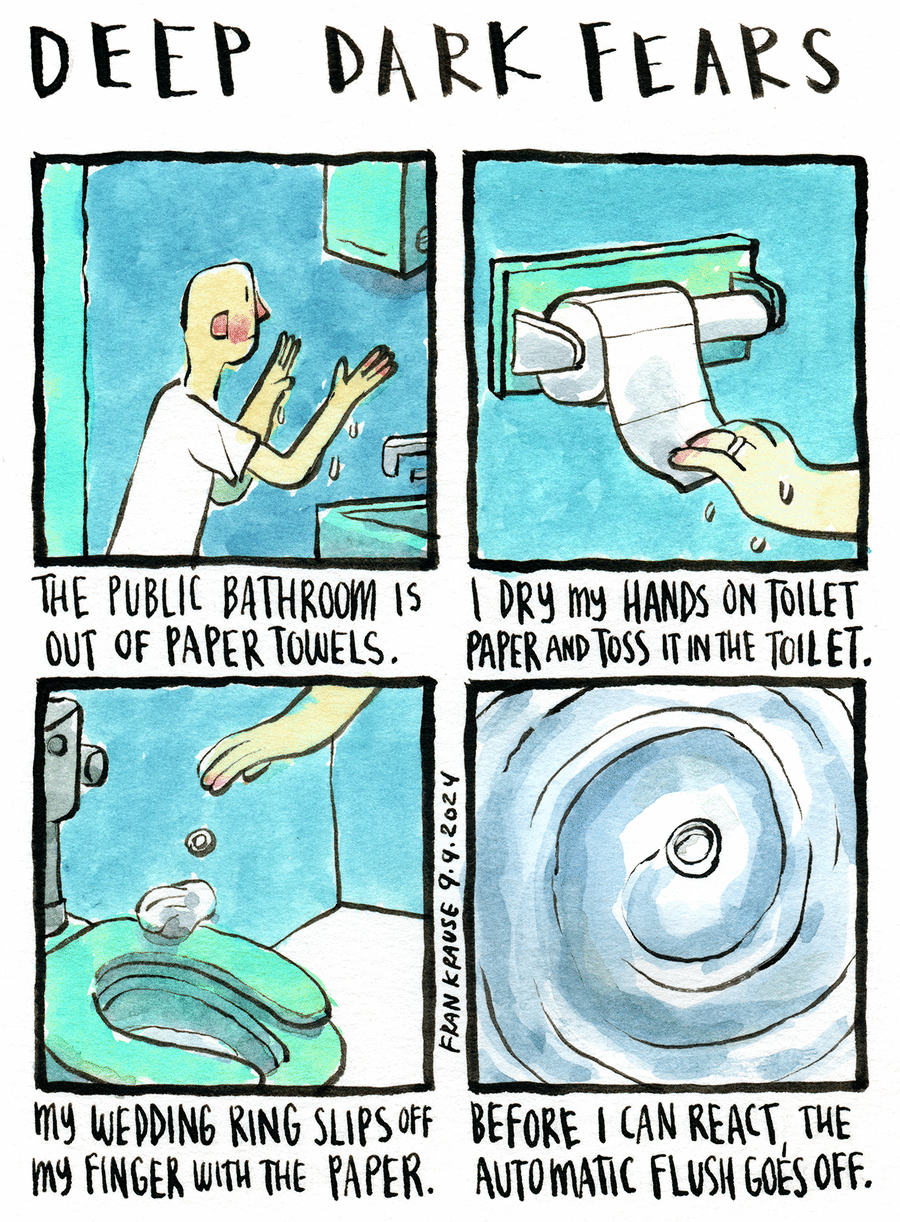 Deep Dark Fears by Fran Krause on Thu, 01 May 2025