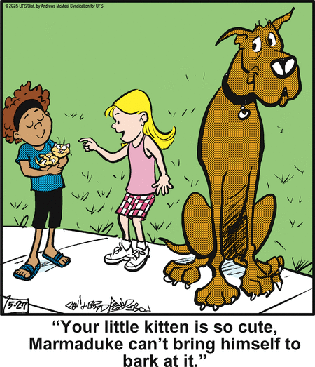 Marmaduke by Brad Anderson on Tue, 27 May 2025