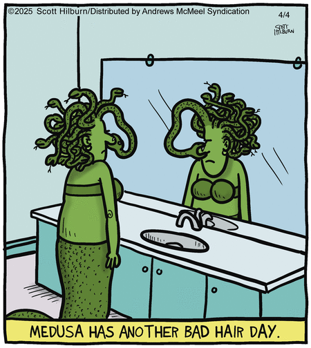 The Argyle Sweater by Scott Hilburn on Fri, 04 Apr 2025