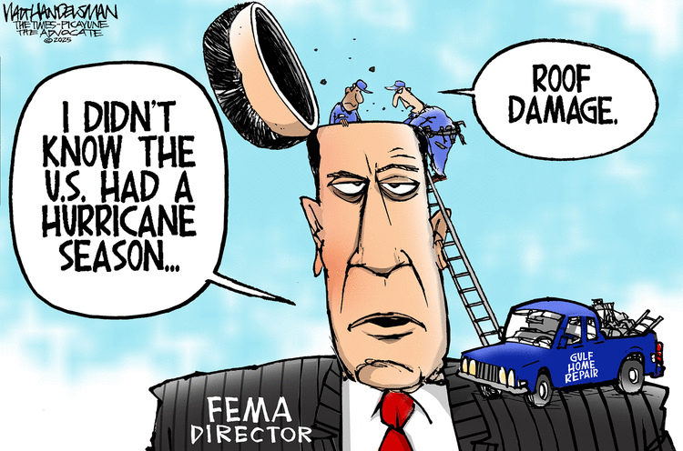 Walt Handelsman by Walt Handelsman on Wed, 04 Jun 2025