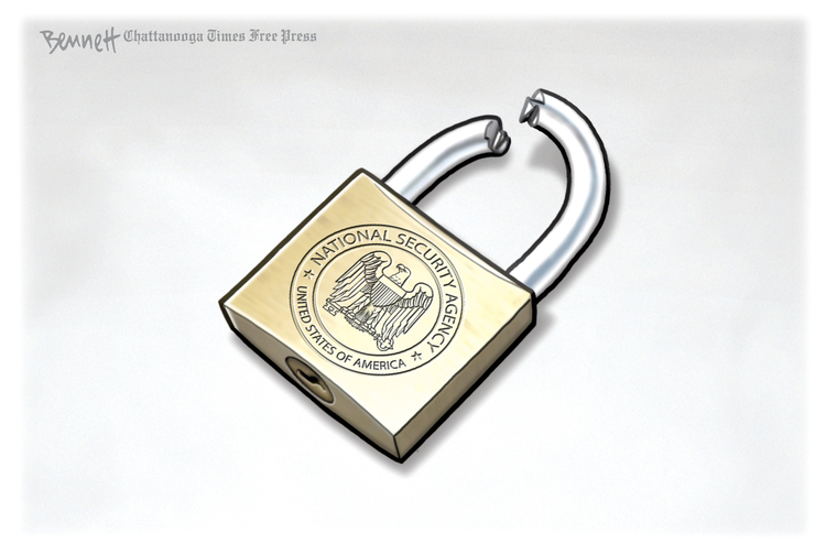 Clay Bennett by Clay Bennett on Fri, 02 May 2025