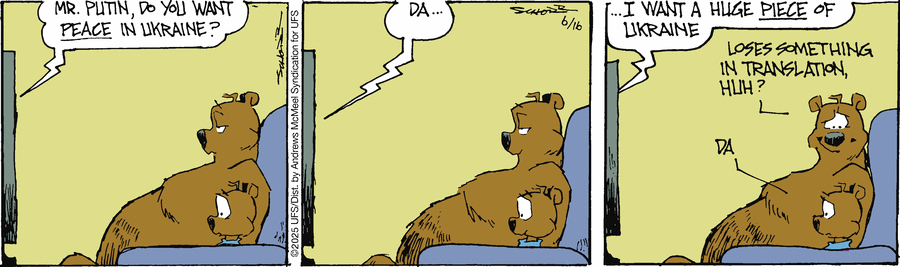 The Grizzwells by Bill Schorr on Mon, 16 Jun 2025