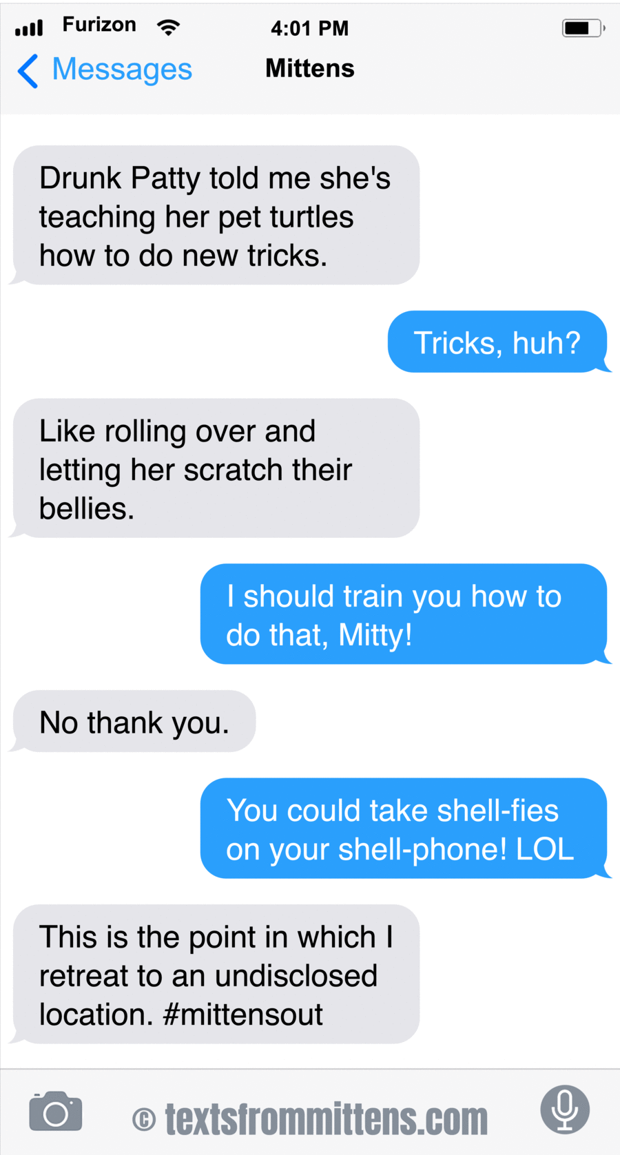 Texts From Mittens by Angie Bailey on Tue, 17 Jun 2025