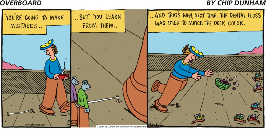Overboard by Chip Dunham on Sun, 11 May 2025