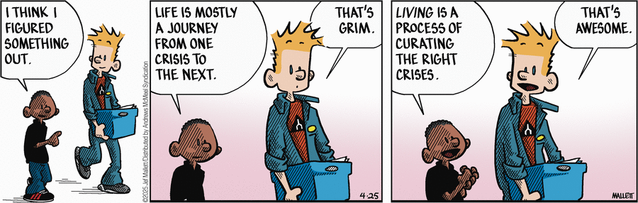Frazz by Jef Mallett on Fri, 25 Apr 2025
