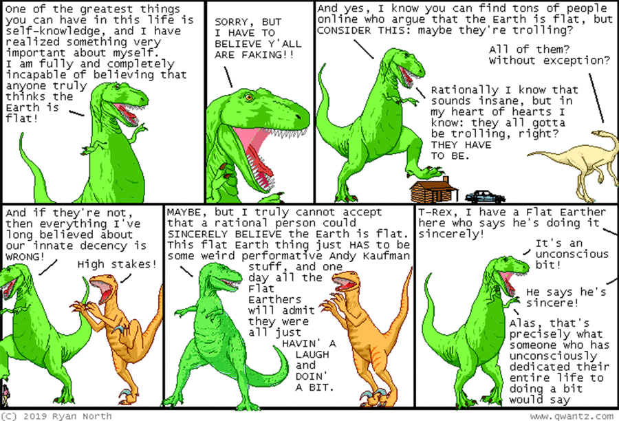 Dinosaur Comics by Ryan North on Tue, 03 Jun 2025