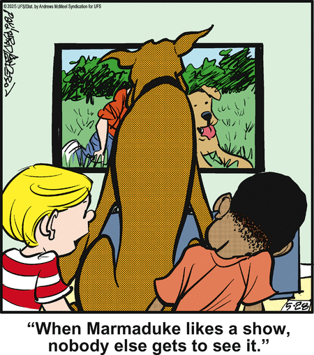 Marmaduke by Brad Anderson on Wed, 28 May 2025