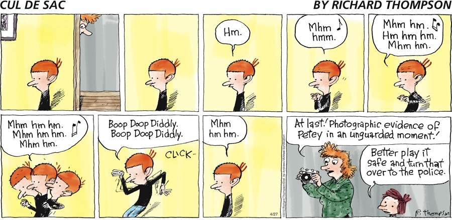 Cul de Sac by Richard Thompson on Sun, 27 Apr 2025