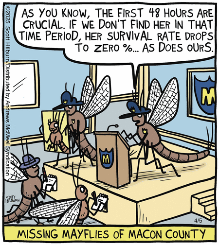 The Argyle Sweater by Scott Hilburn on Sat, 05 Apr 2025