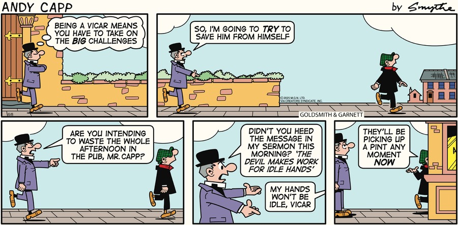 Andy Capp by Reg Smythe on Sun, 08 Jun 2025