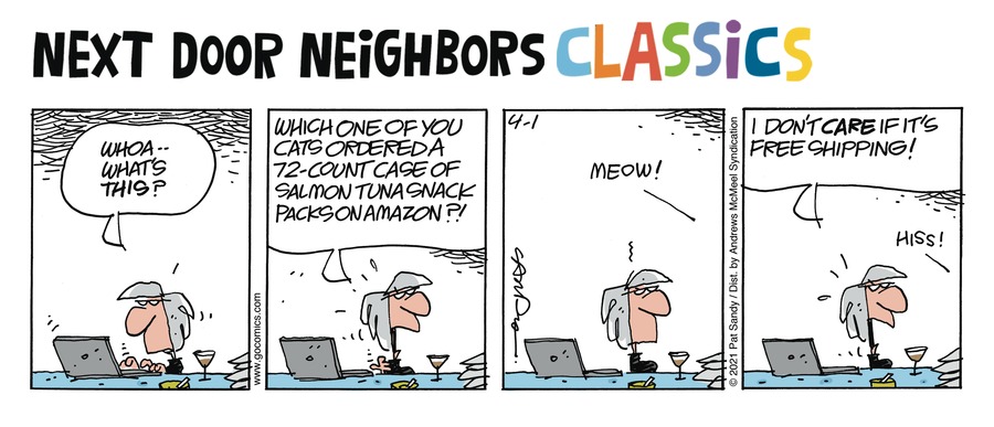 Next Door Neighbors by Pat Sandy on Sun, 18 May 2025