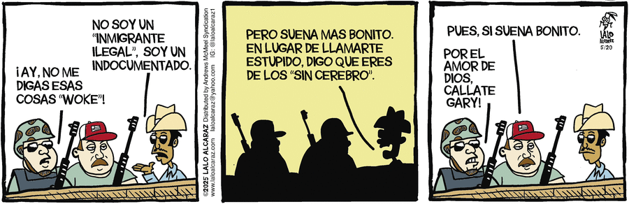La Cucaracha en Español by Lalo Alcaraz on Tue, 20 May 2025