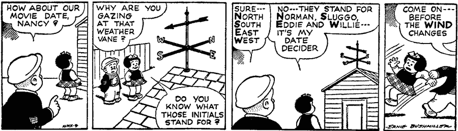 Nancy Classics by Ernie Bushmiller on Tue, 01 Apr 2025