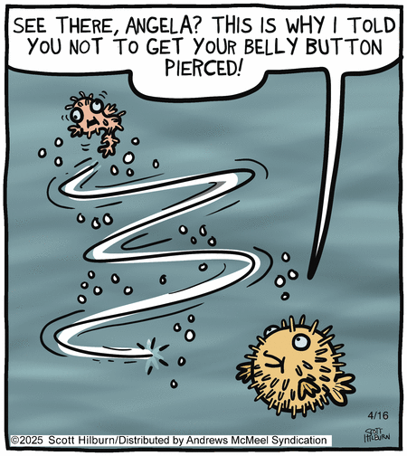 The Argyle Sweater by Scott Hilburn on Wed, 16 Apr 2025