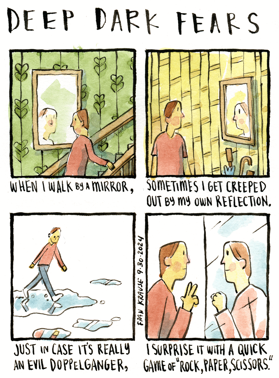 Deep Dark Fears by Fran Krause on Thu, 22 May 2025