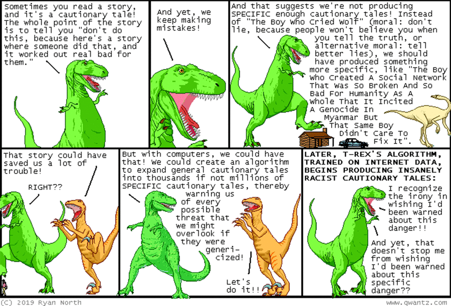 Dinosaur Comics by Ryan North on Mon, 23 Jun 2025