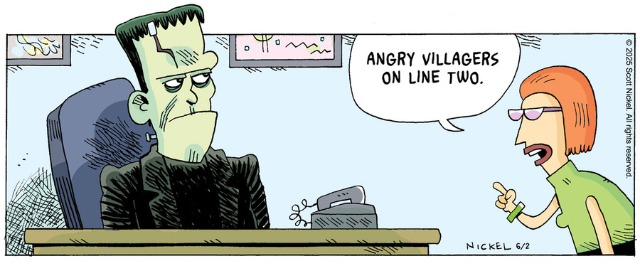 Eek! by Scott Nickel on Mon, 02 Jun 2025