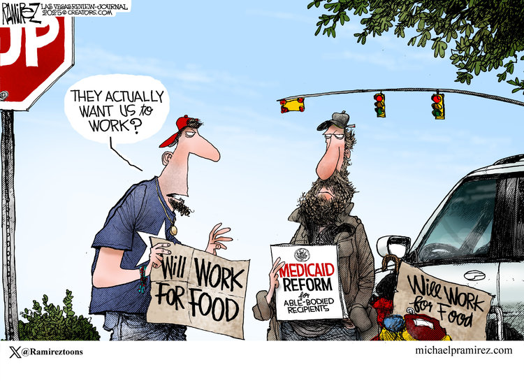 Michael Ramirez by Michael Ramirez on Wed, 21 May 2025