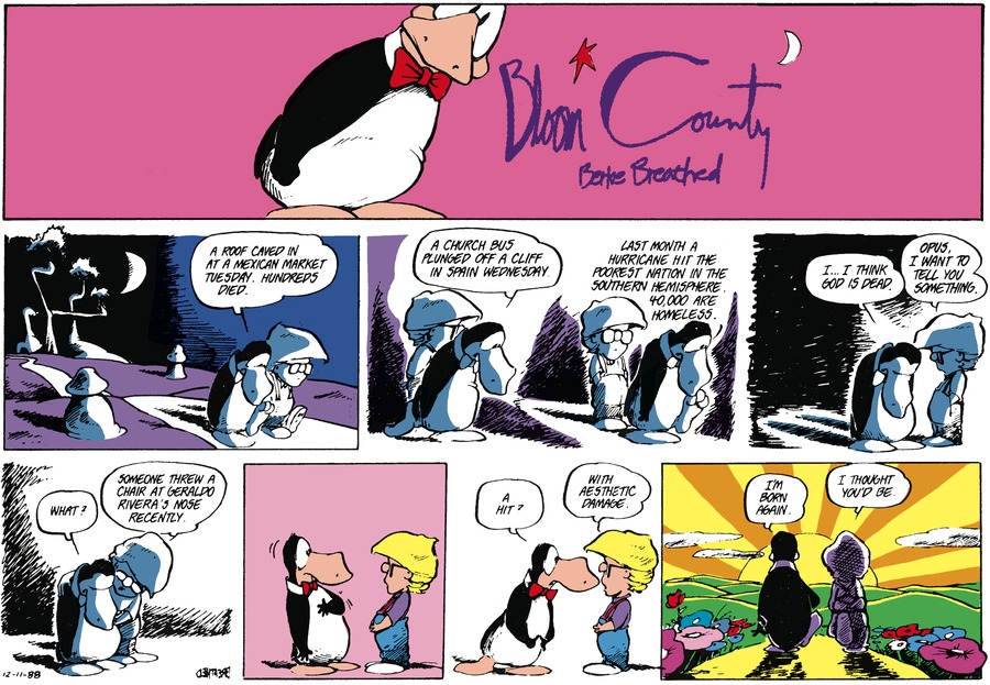 Bloom County by Berkeley Breathed on Fri, 11 Apr 2025