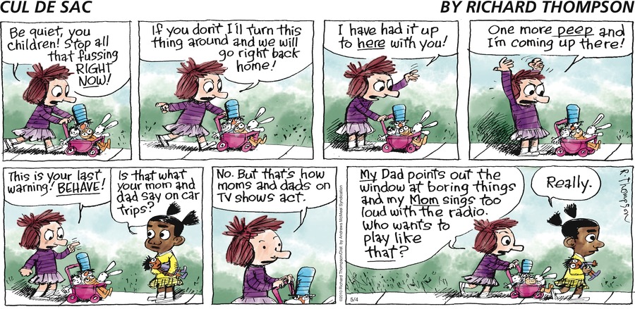 Cul de Sac by Richard Thompson on Sun, 04 May 2025