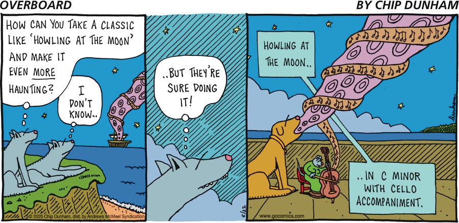 Overboard by Chip Dunham on Sun, 22 Jun 2025