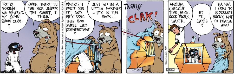 Get Fuzzy by Darby Conley on Mon, 09 Jun 2025