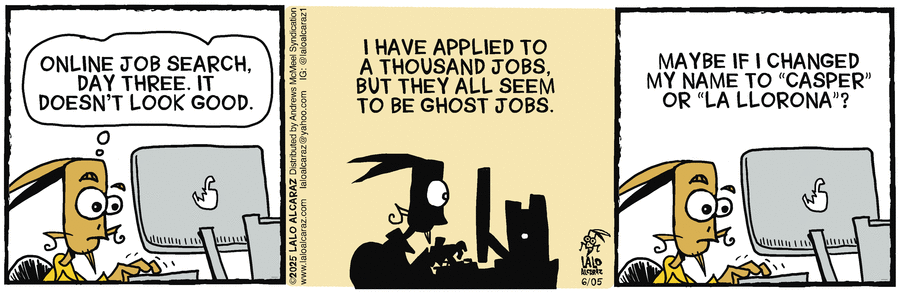 La Cucaracha by Lalo Alcaraz on Thu, 05 Jun 2025