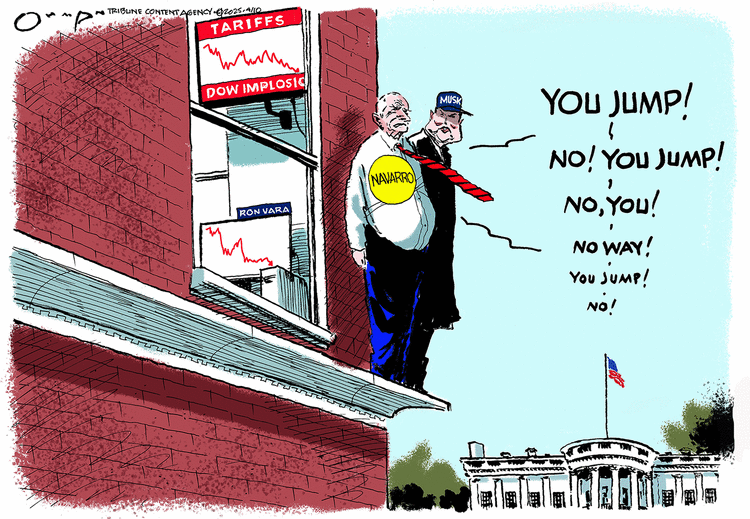 Jack Ohman by Jack Ohman on Wed, 09 Apr 2025