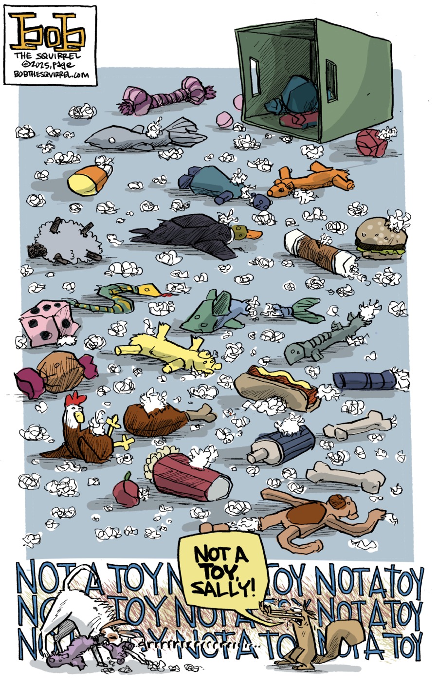 Bob the Squirrel by Frank Page on Sun, 22 Jun 2025